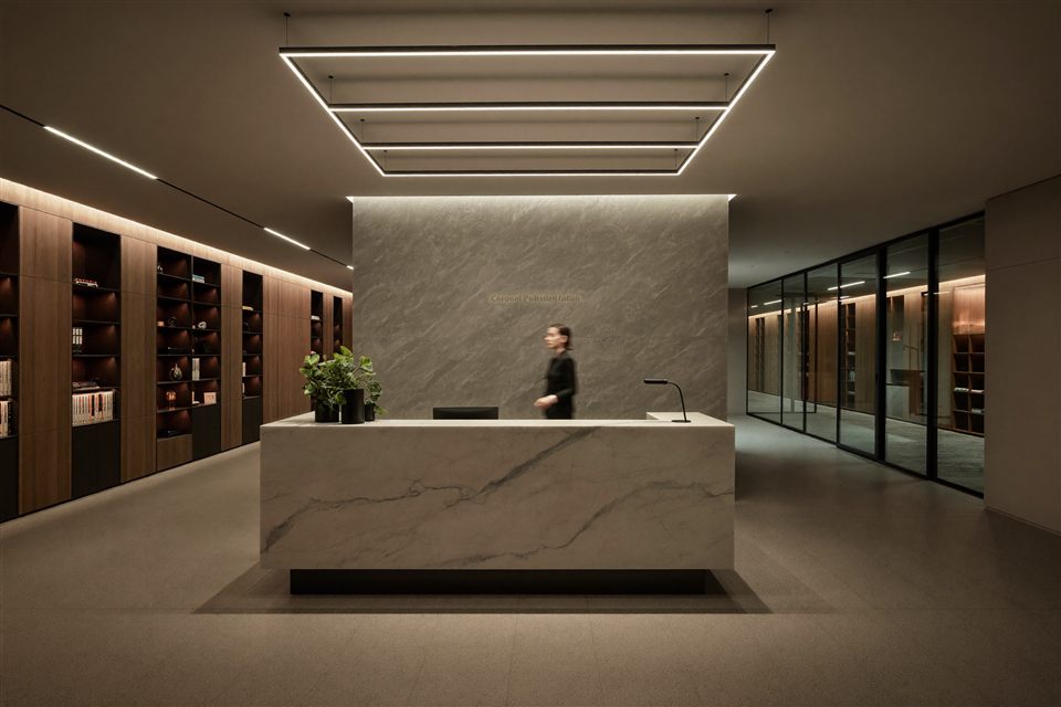 StepStone Berlin Spreeturm – Umbau des Empfangsbereichs im 1. OG